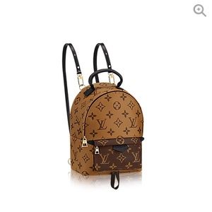 Authentic Louis Vuitton Palm Springs Mini Backpack